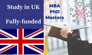 Fully Funded MBA Scholarships in the UK